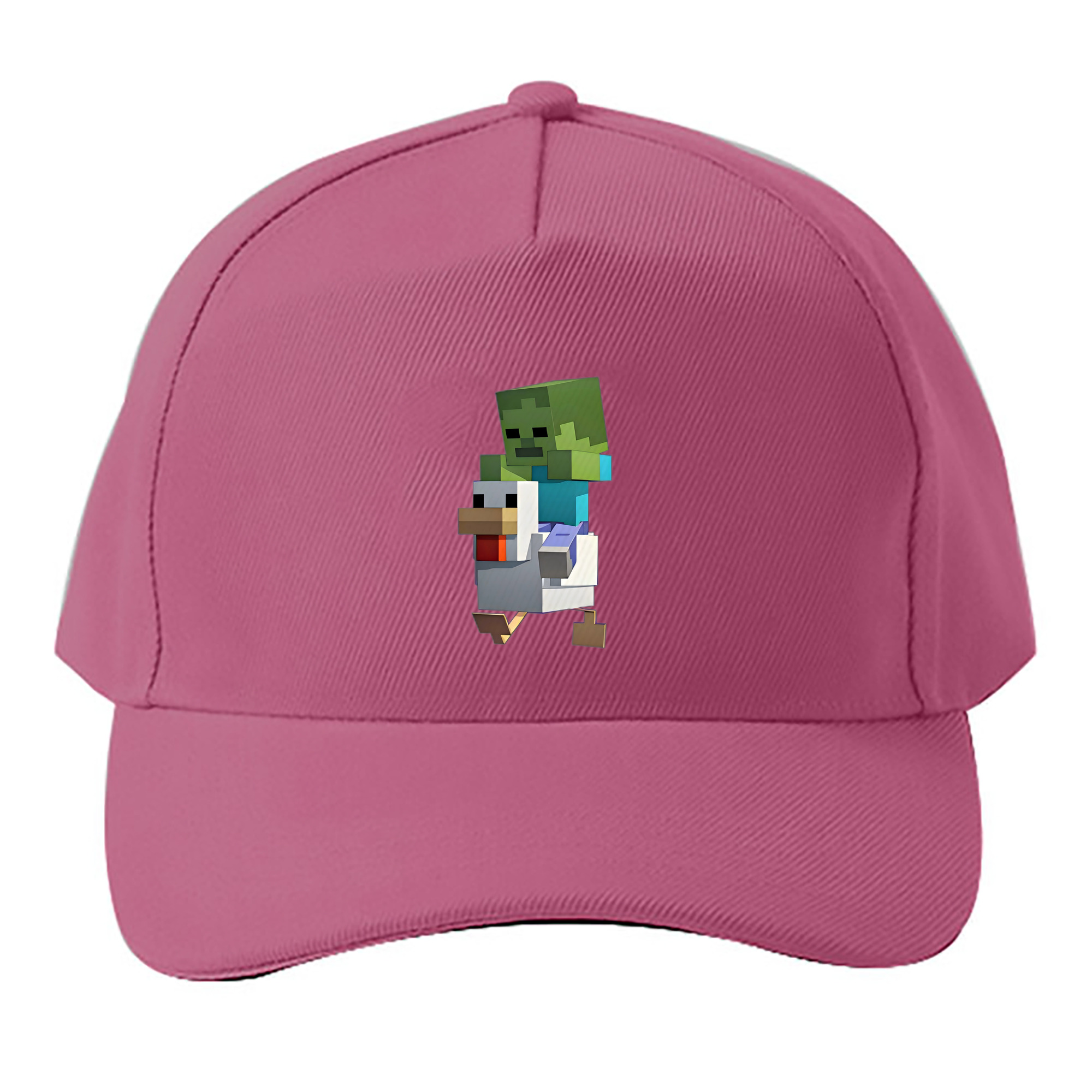 （画像用） マインクラフト ブロックの世界 Minecraft MC Block world ベースボールキャップ 綿100％ 男女兼用 帽子 スポーツ